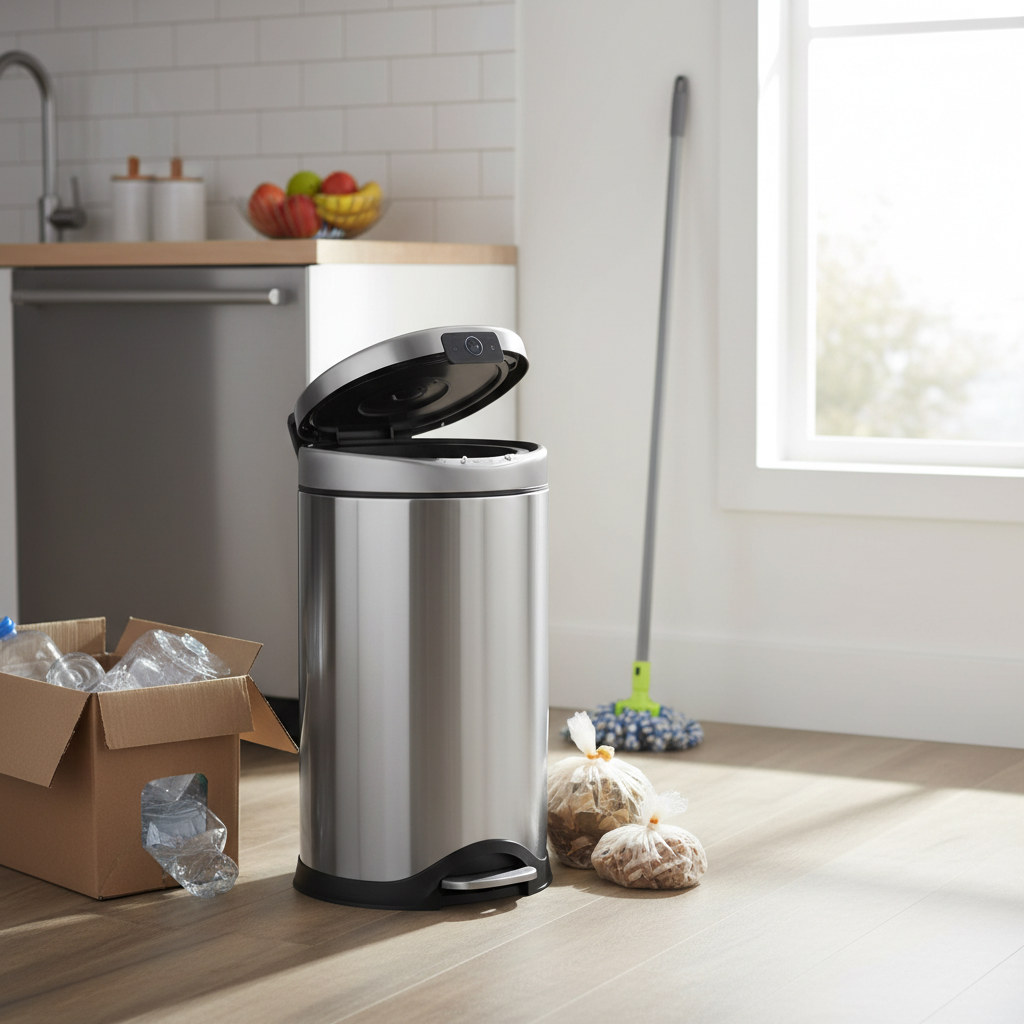 Mastering Waste Management: An In-Depth Review of the iTouchless 13 Gallon Sensor Can with Odor Control
