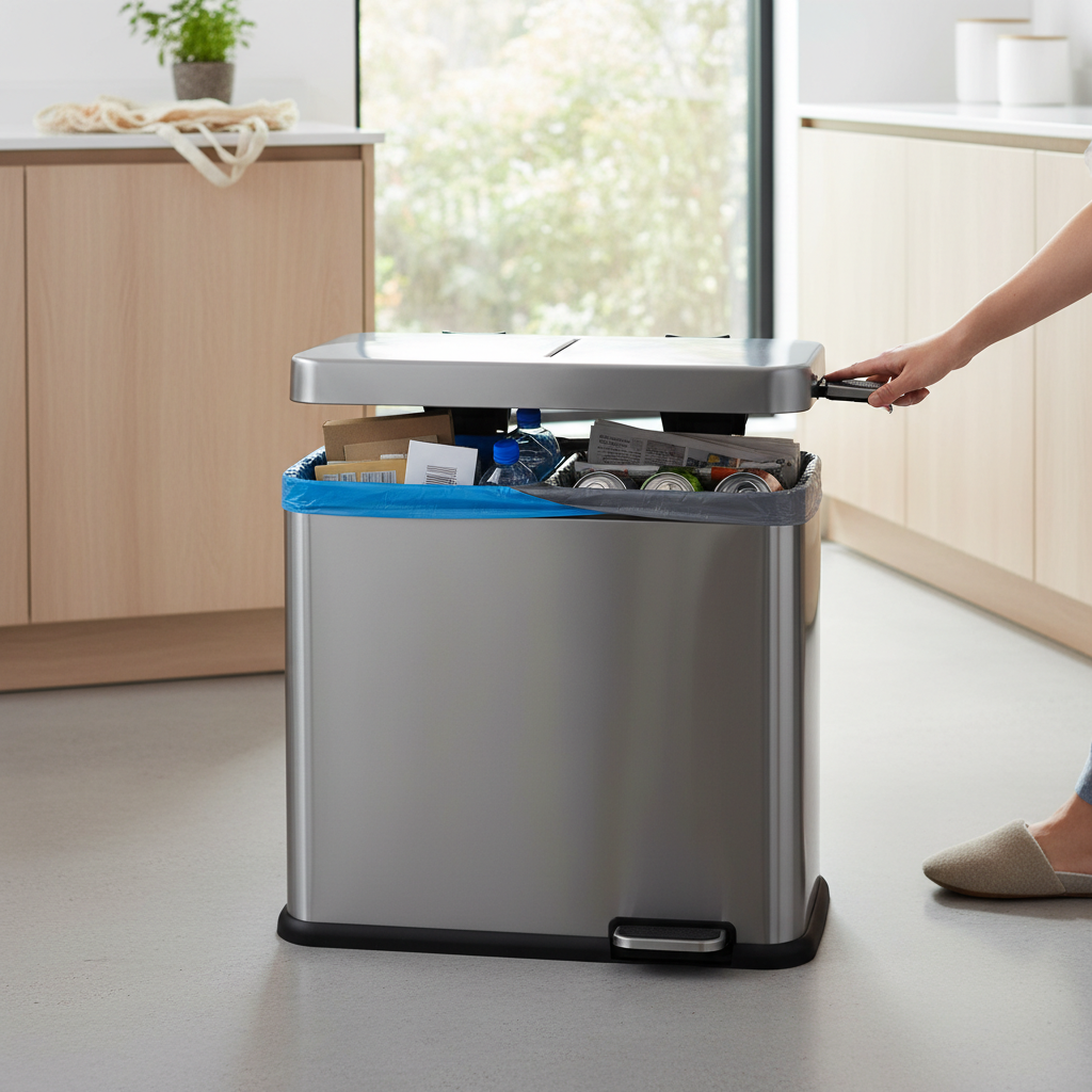 EKO EcoCasa II Dual Compartment Recycling Bin Review: The Smart Choice for Sustainable Homes