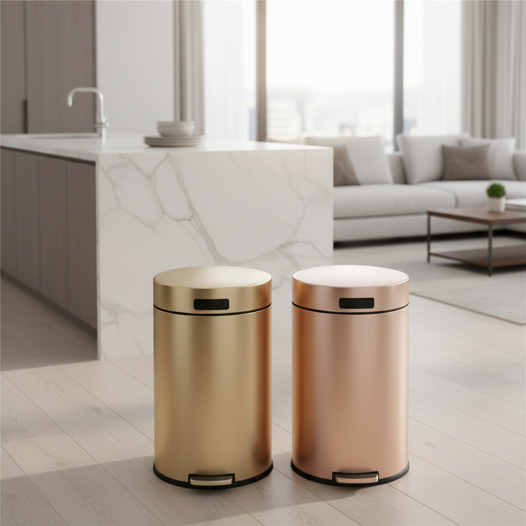 Best Designs: Gold and Rose Gold Sensor Cans 2026 – Elevate Your Home with Smart Style