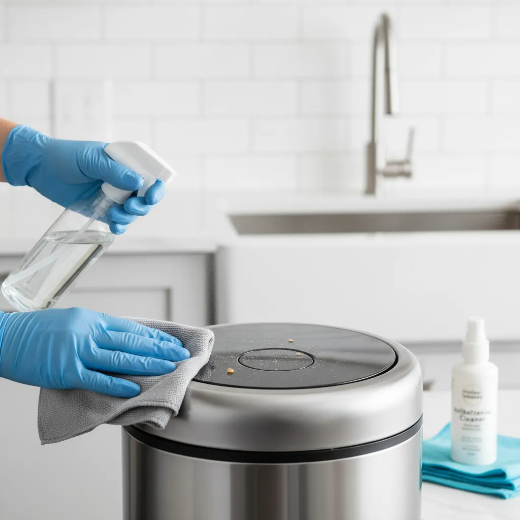 How to Effectively Clean and Sanitize Your Smart Trash Can Sensor